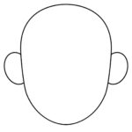 Blank Face Templates Printable Face Shapes For Kids Face Template Shapes For Kids Face Outline