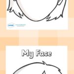 Blank Faces Templates All About Me Preschool Preschool Activities Face Template