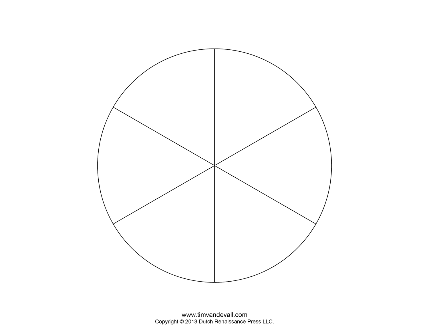 Blank Pie Chart Templates Make A Pie Chart