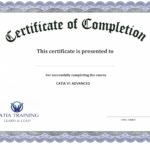 Browse Our Printable Parenting Class Certificate Of Completi Free Printable Certificate Templates Free Certificate Templates Certificate Of Completion Template