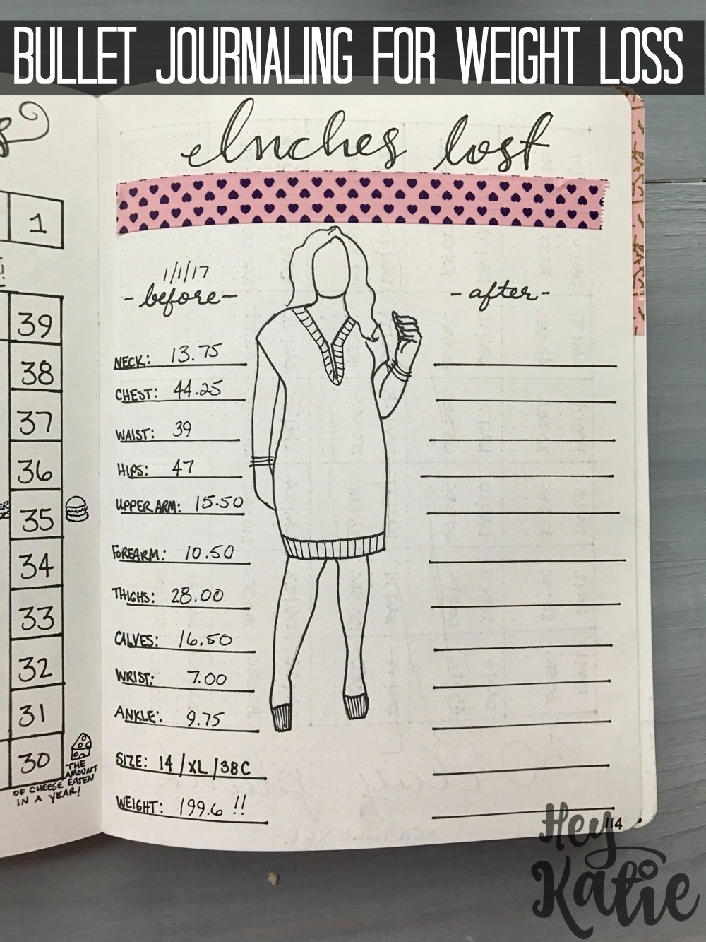 Bullet Journaling For Weight Loss Home Is Handmade