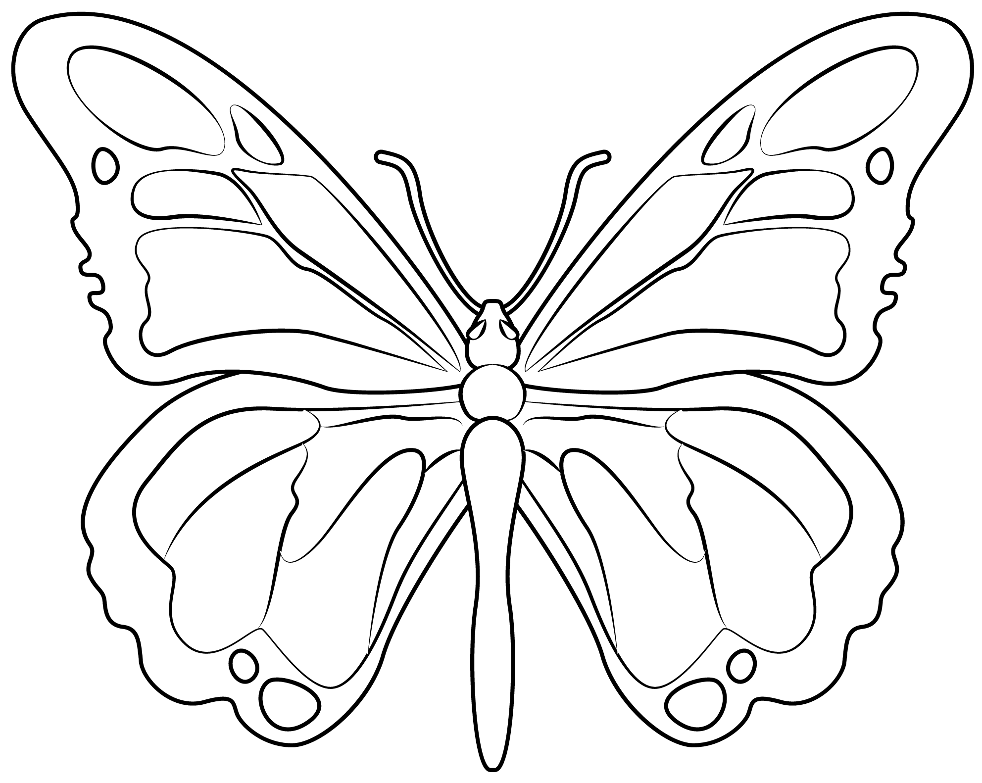 Butterfly Printable Template Free Printable Papercraft Templates