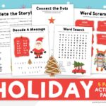 Christmas Printable Activities For Kids 5 Minutes For Mom