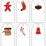 Christmas Tag Printable Templates Free Christmas Gift Tags Template Printable HD Png Download 768x880 388624 PngFind