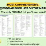 Complete Low FODMAP Diet Food List FODMAP Diet Grocery List Etsy de