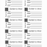 Contest Entry Form Template Word Lovely Download Printable Raffle Ticket Templates Boletos De Rifa Rifa Para Imprimir Plantilla De Billete