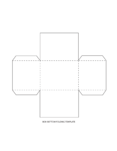 Cookie Box Templates PDF Templates Printable Free Box Template Gift Box ...