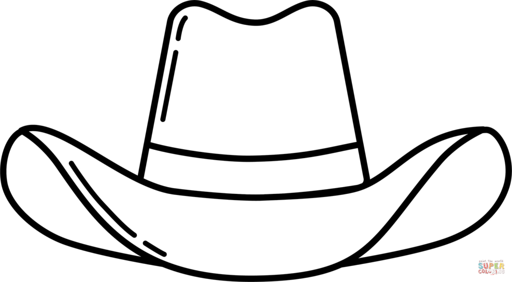 Cowboy Hat Template Printable