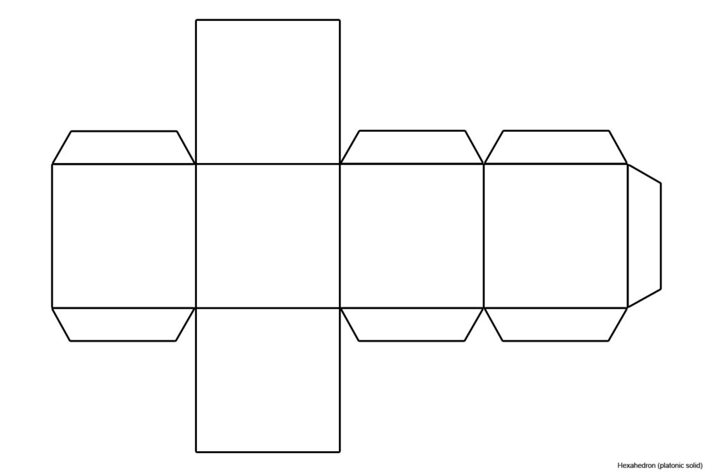 Cube Template Printable