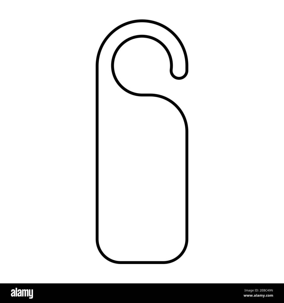 Editable Free Printable Door Hanger Template