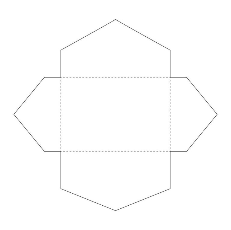 Envelope template printable pdf fillable form 2024