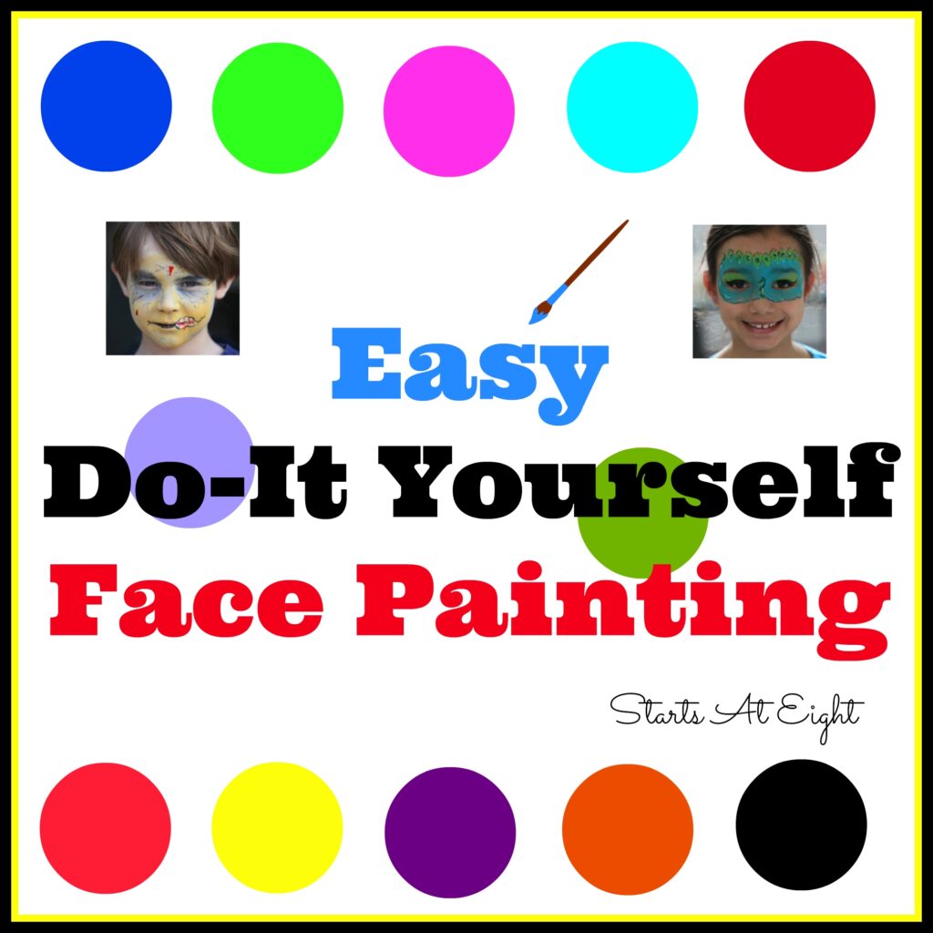 Printable Easy Face Painting Templates