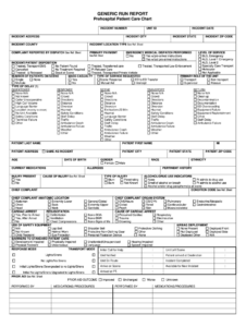 Ems Patient Care Report Form Fill Out Sign Online DocHub - Fillable ...