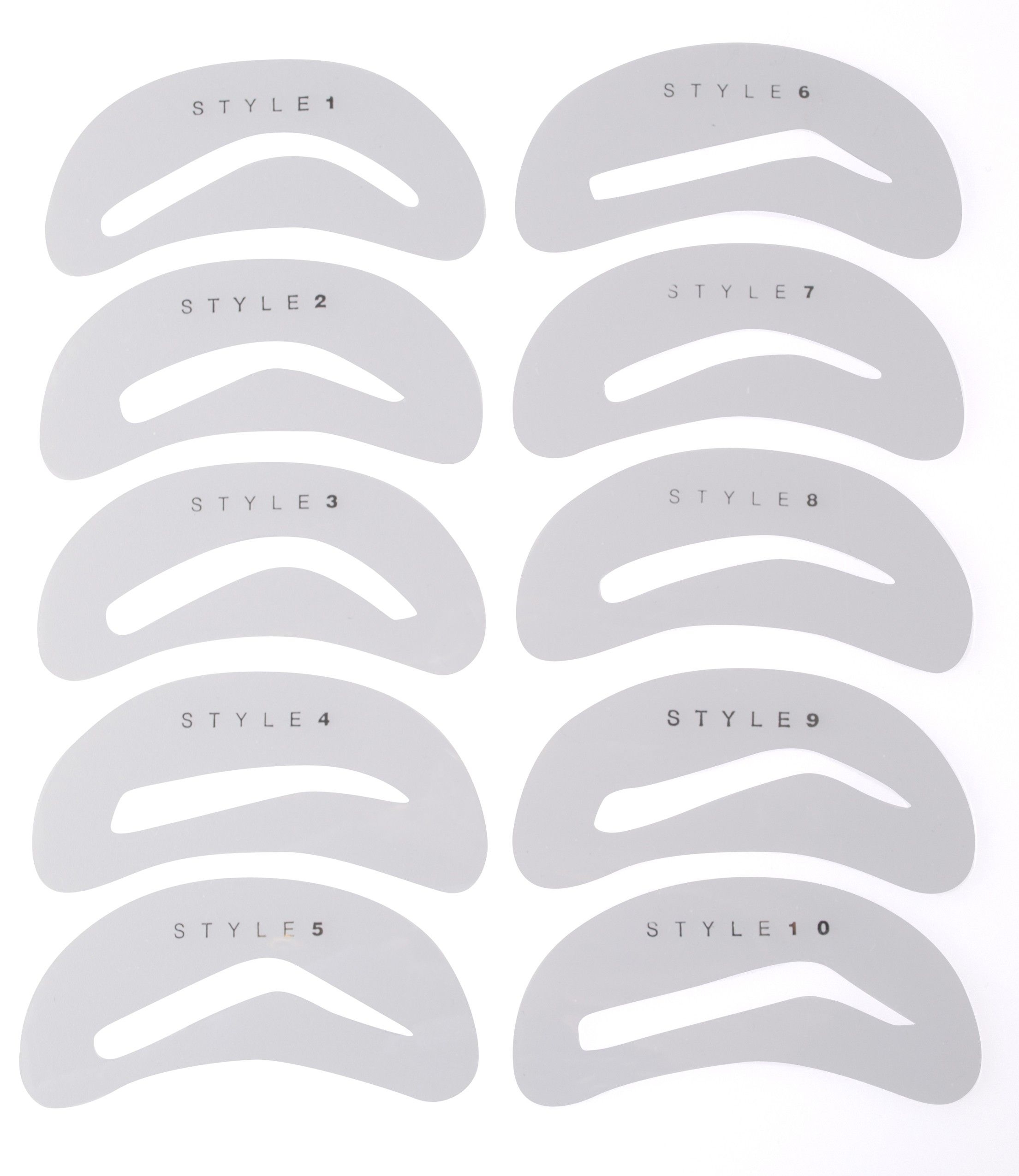 Eyebrow Stencils 