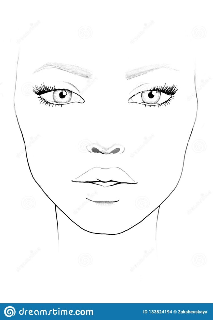 Printable Face Template