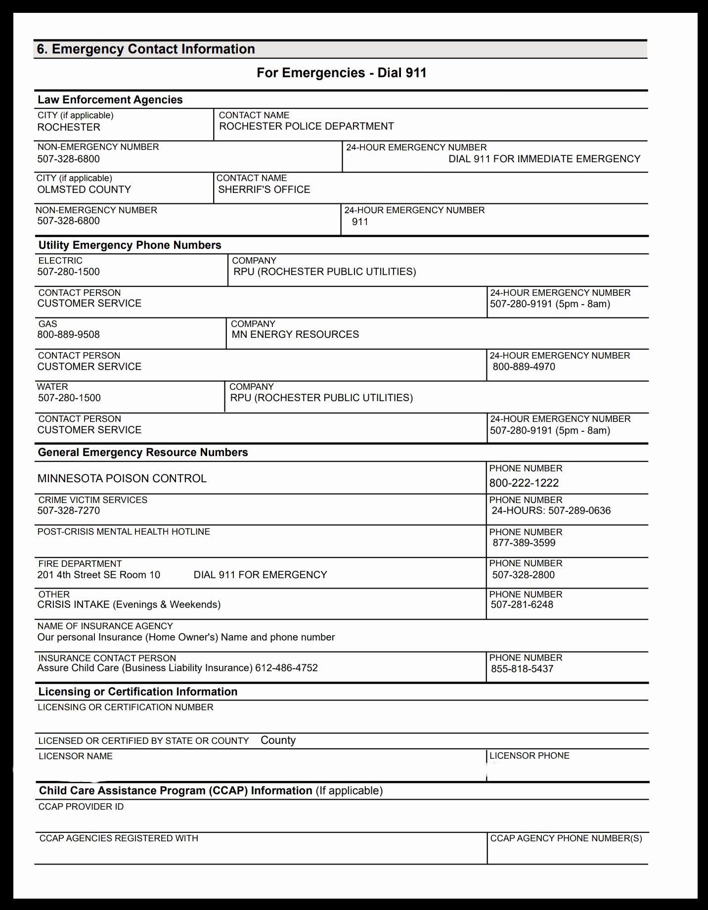 Family Emergency Preparedness Plan Template Luxury Licensing Munity Connections Family Emergency Plan Family Emergency Preparedness Emergency Preparedness Plan