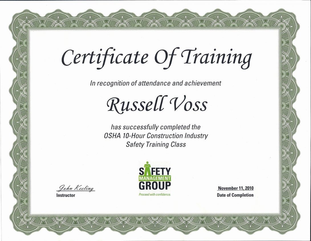 First Aid Course Certificate Template Training 30 Osha 10 Throughout Osha 10 Card Template CUMED ORG Certificate Templates Card Template First Aid Course