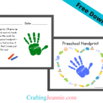 First Day Of School Handprint Poem Free Crafting Jeannie