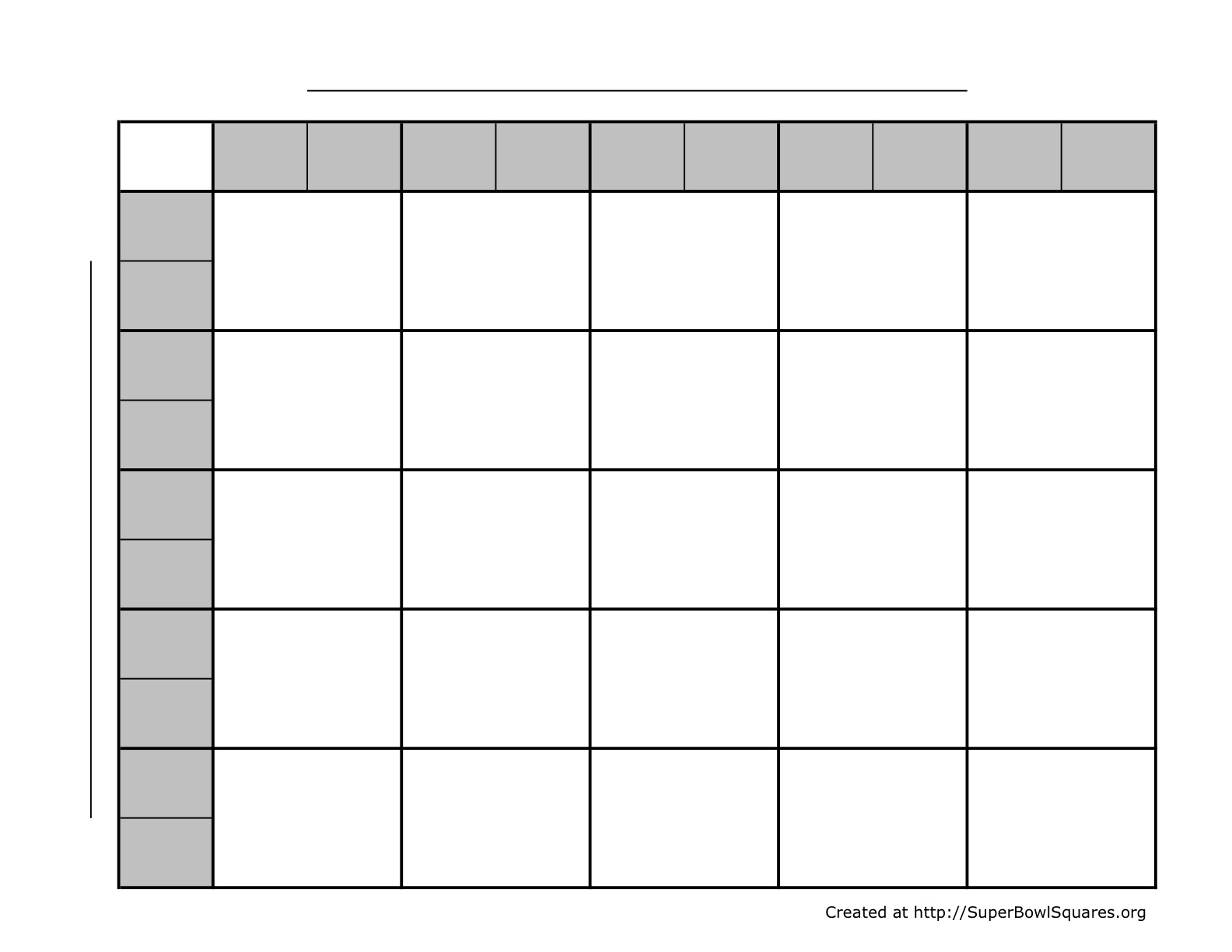 Football Squares Super Bowl Squares Play Football Squares Online