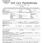 FREE 4 Psychotherapy Intake Forms In PDF