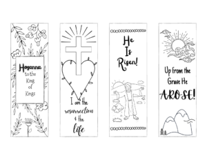 Free Christian Bookmarks To Print And Color Leap Of Faith Crafting ...