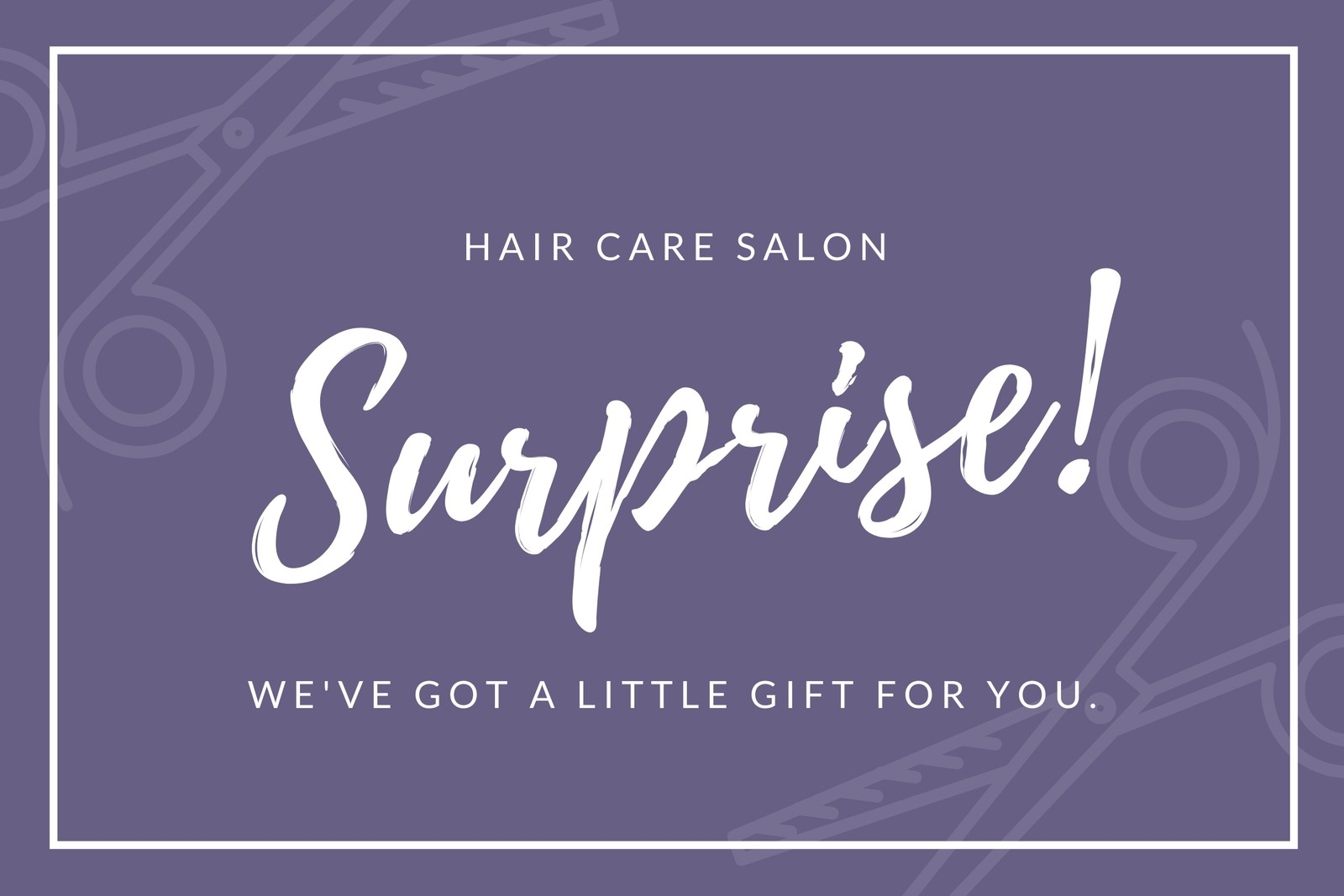 Free Custom Printable Hair Salon Gift Certificate Templates Canva 