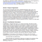 Free Employee Non Disclosure Agreement NDA PDF Word docx