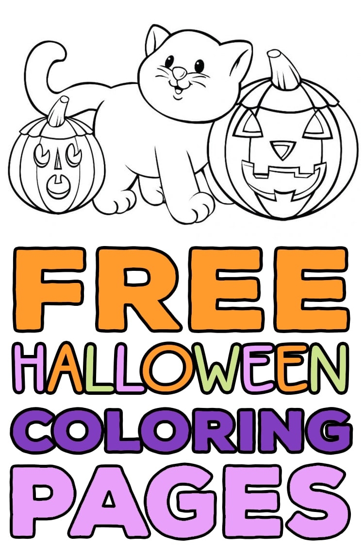 FREE Halloween Coloring Pages For Adults Kids Happiness Is Homemade