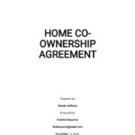 Free Home Co Ownership Agreement Template In Google Docs Word Apple Pages Format Download Template