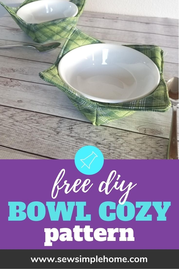 Free Microwave Bowl Cozy Pattern Sew Simple Home