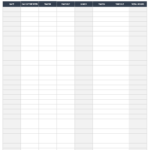 Free Monthly Timesheet Time Card Templates Smartsheet