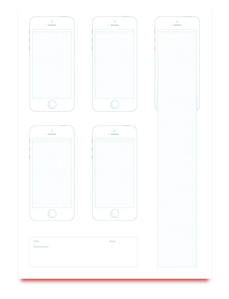 Printable Wireframe Templates