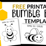 Free Printable Bee Templates Simple Mom Project