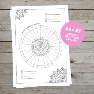 Free Printable Bullet Journal Tracker Gratitude And Mood Tracker Free Printable Bullet Journal Tracker Gratitude And Mood Tracker