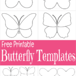 Free Printable Butterfly Templates