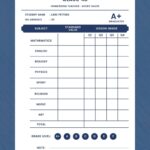 Free Printable Customizable Report Card Templates Canva