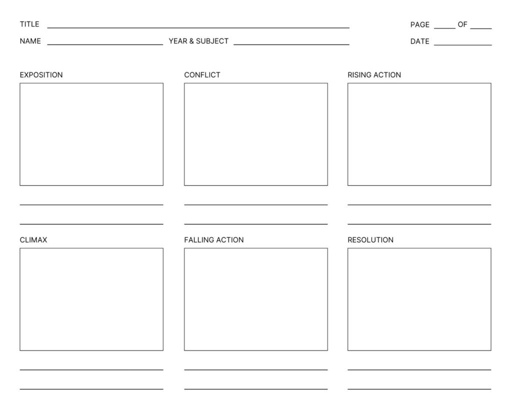 Storyboard Template Printable