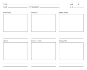 Free Printable Customizable Storyboard Templates Canva - Fillable Form 2023