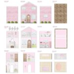 Free Printable Dollhouse Windows Paper Doll House Free Printable Paper Dolls Doll House Wallpaper