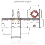 Free Printable Easter Bunny Box Ausdruckbare DIY Box Freebie