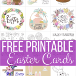 Free Printable Easter Cards Easter Card Templates 2023