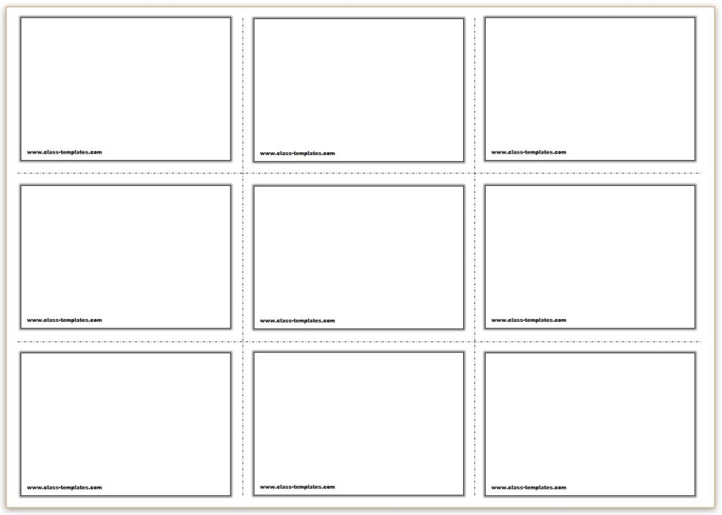 Free Printable Note Card Template