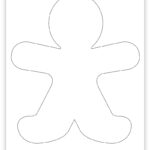 Free Printable Gingerbread Man Template Pjs And Paint