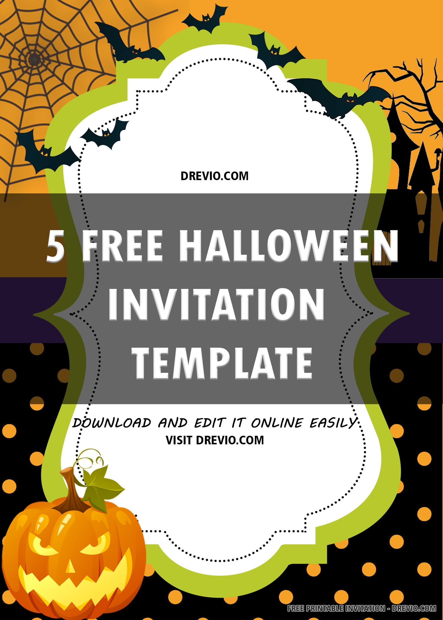 Free Printable Halloween Birthday Party Invitation Templates Download Hundreds FREE PRINTABLE Birthday Invitation Templates