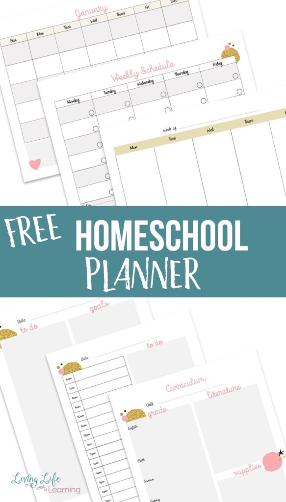 Homeschool Planner Printable Free