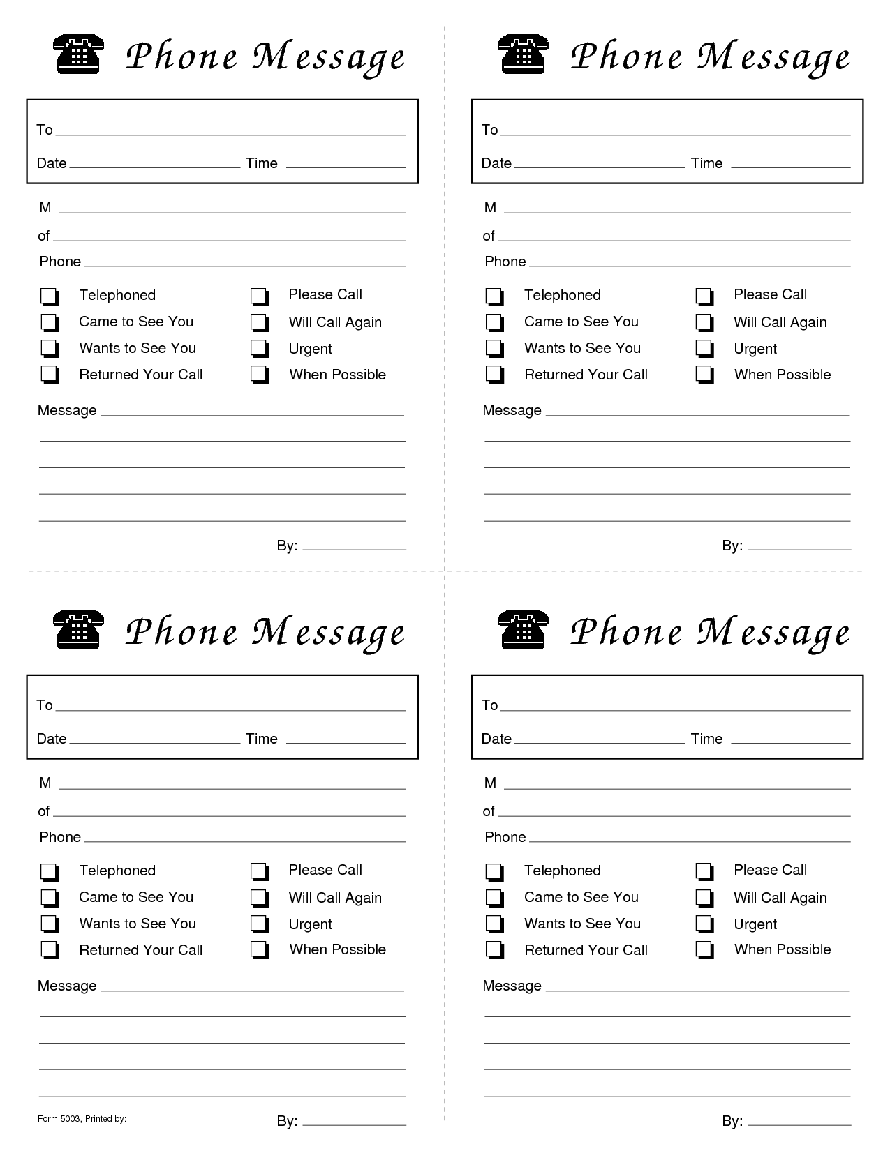 Free Printable List Templates Google Search Templates Printable Free Phone Messages Messages