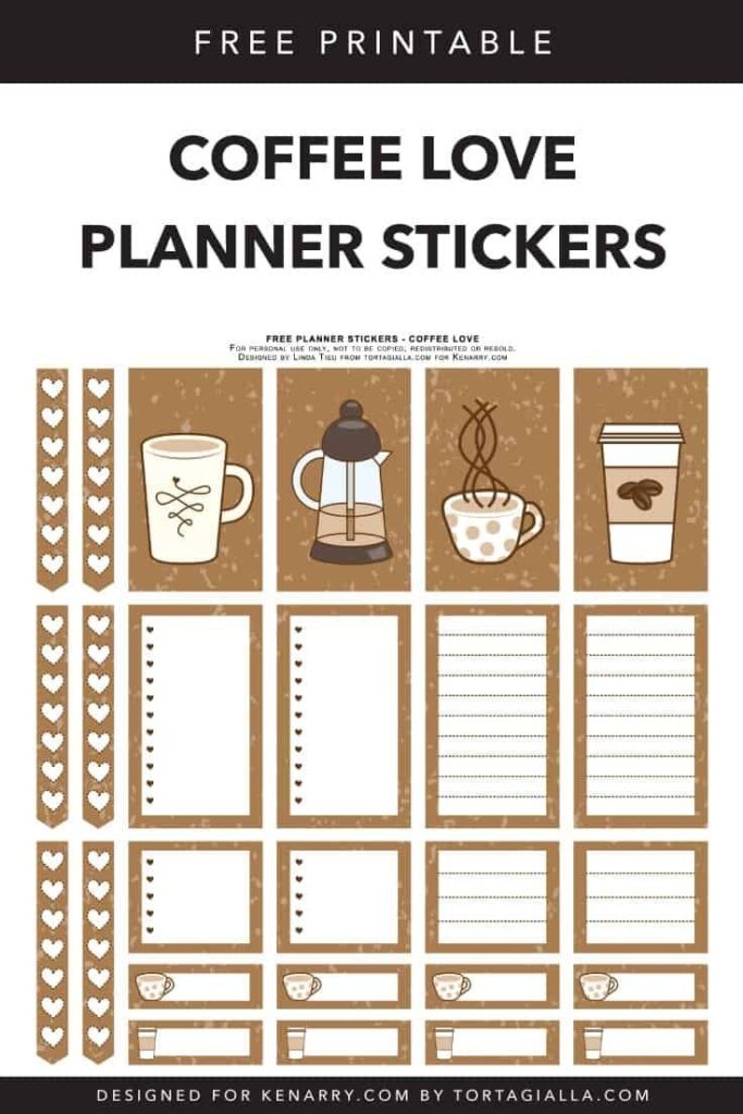 Free Planner Stickers Printables