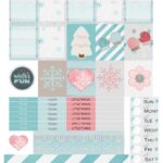 Free Printable Planner Stickers Winter Fun Mini Van Dreams Free Printable Planner Stickers Printable Planner Stickers Winter Planner Stickers