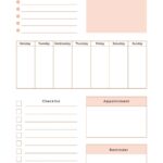 Free Printable Planner Templates To Customize Canva