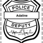 Free Printable Police Badge Template Clipart Clipartix